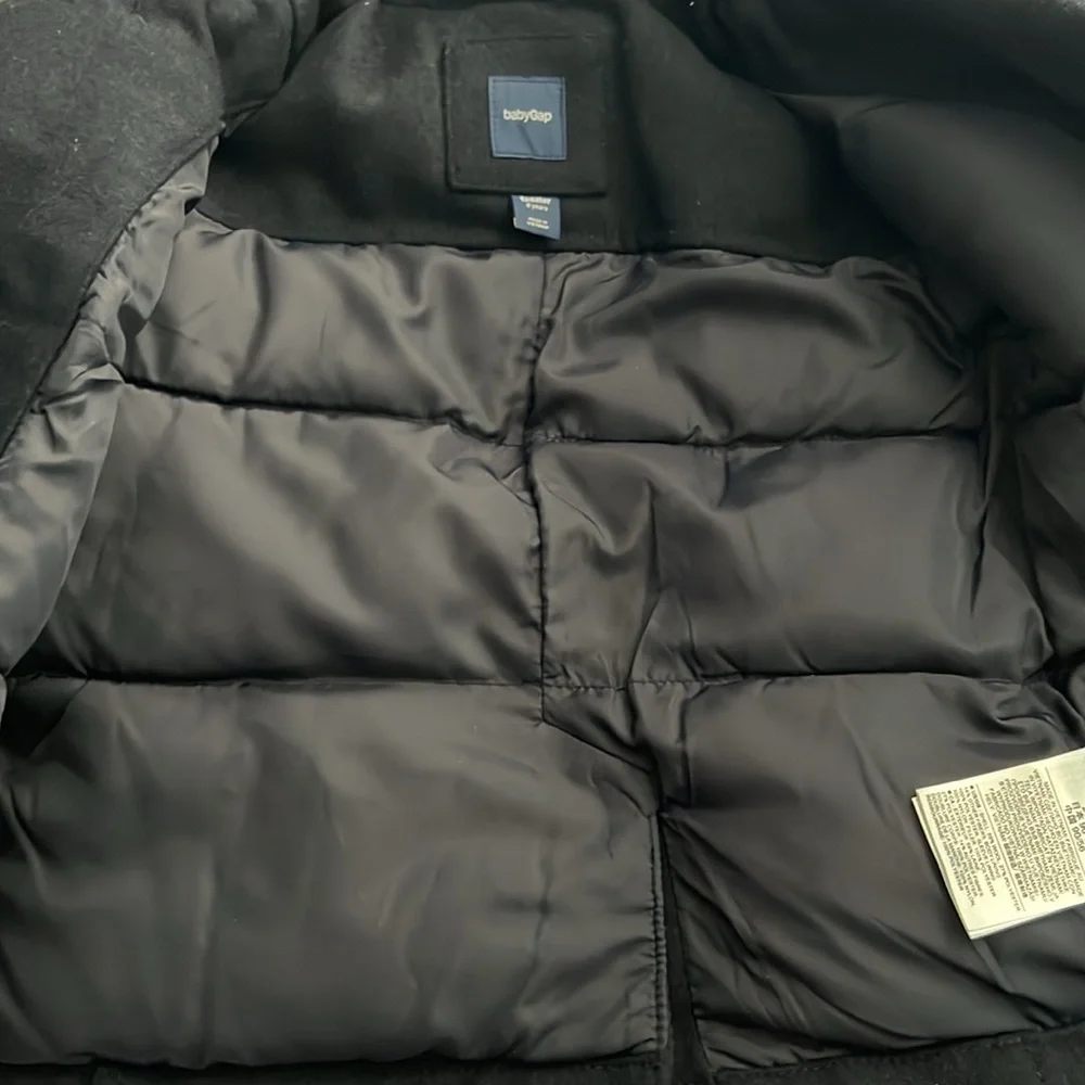 Baby Gap navy peacoat size 2T / winter coat - Picture 6 of 6